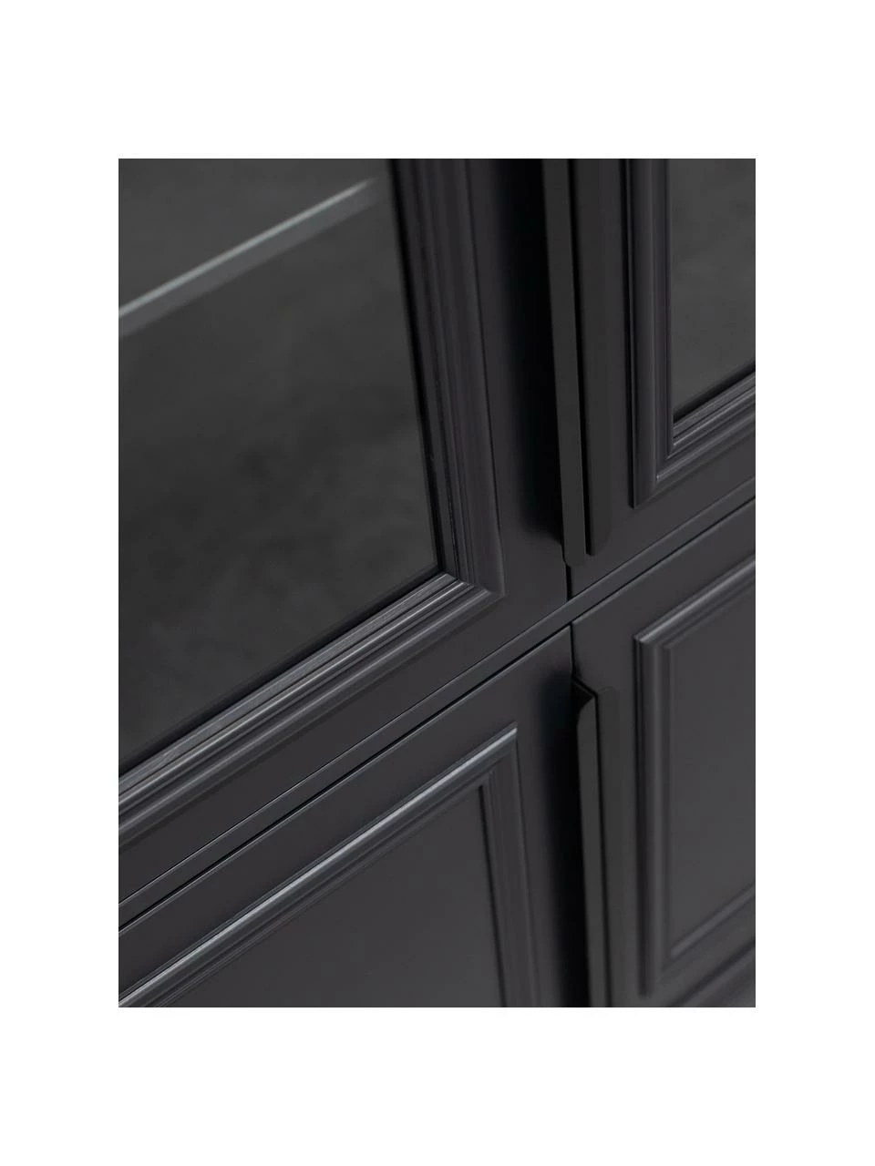 Armoire noire vitrée Organize, larg. 110 x haut. 215 cm 7 Armoire noire vitrée Organize, larg. 110 x haut. 215 cm – Image 6