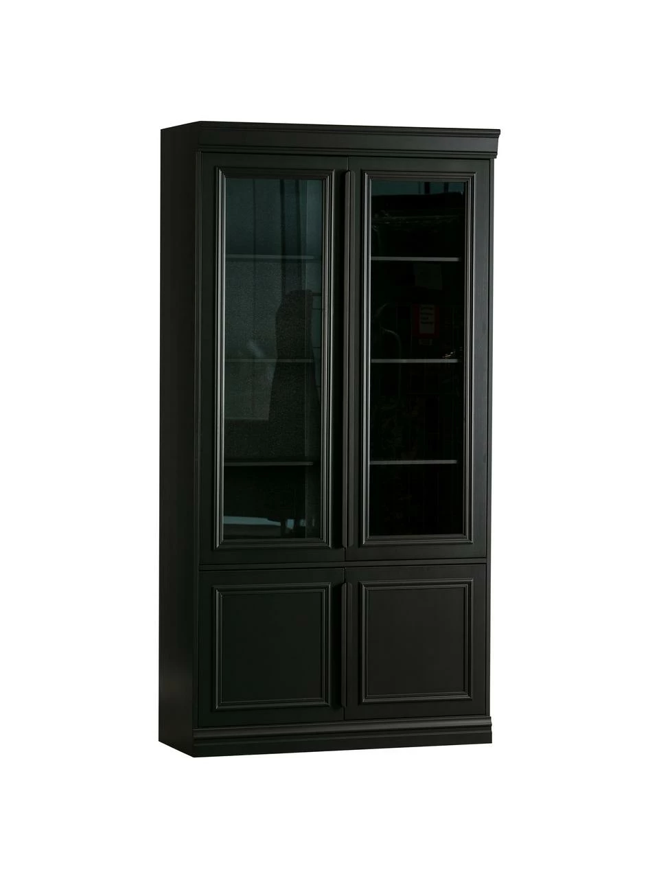 Armoire noire vitrée Organize, larg. 110 x haut. 215 cm 2 Armoire noire vitrée Organize, larg. 110 x haut. 215 cm