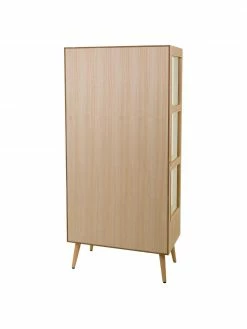 Armoire vitrée rustique Cayetana, larg. 72 x haut. 159 cm -Salle à manger Soldes Armoire vitree rustique Cayetana 5