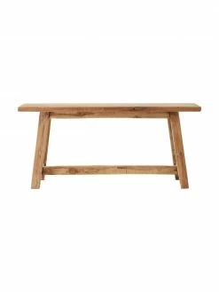 Westwing Collection Banc d&eacute;coratif teck recycl&eacute; Lawas, larg. 100 x haut. 46 cm -Salle à manger Soldes Banc decoratif teck recycle Lawas 3