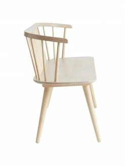 Banc en bois d'hévéa blanc crème Jolina, larg. 134 x haut. 76 cm -Salle à manger Soldes Banc en bois dhevea blanc creme Jolina 5