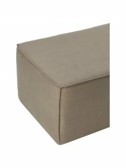 Westwing Collection Banc rembourré beige foncé Sanja, larg. 122 x prof. 54 cm 11 Westwing Collection Banc rembourré beige foncé Sanja, larg. 122 x prof. 54 cm -Salle à manger Soldes Banc rembourre beige fonce Sanja 4