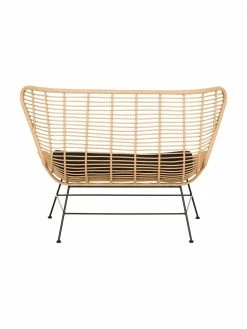 Westwing Collection Banquette en polyrotin Costa, larg. 137 x haut. 105 cm -Salle à manger Soldes Banquette en polyrotin Costa 17