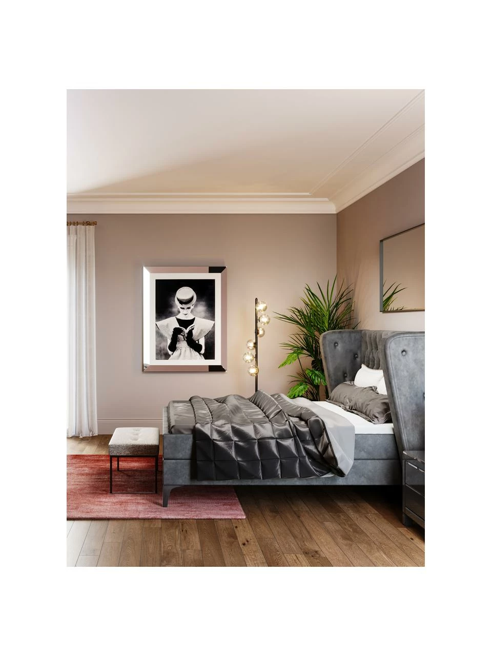 Kare Design Banquette rembourrée blanche Smart Dolce, larg. 90 x haut. 40 cm 4 Kare Design Banquette rembourrée blanche Smart Dolce, larg. 90 x haut. 40 cm – Image 2