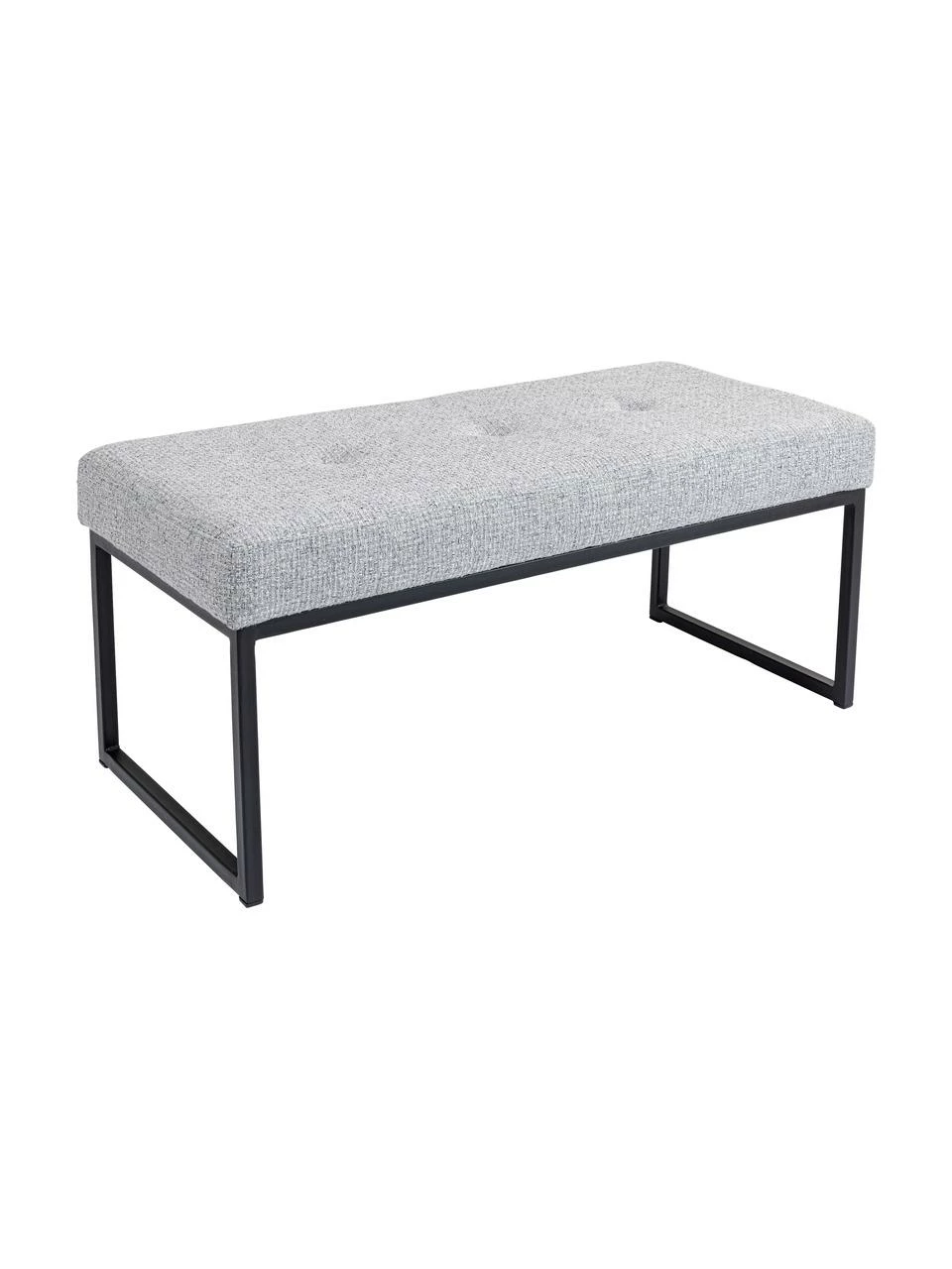 Kare Design Banquette rembourrée blanche Smart Dolce, larg. 90 x haut. 40 cm 6 Kare Design Banquette rembourrée blanche Smart Dolce, larg. 90 x haut. 40 cm – Image 4