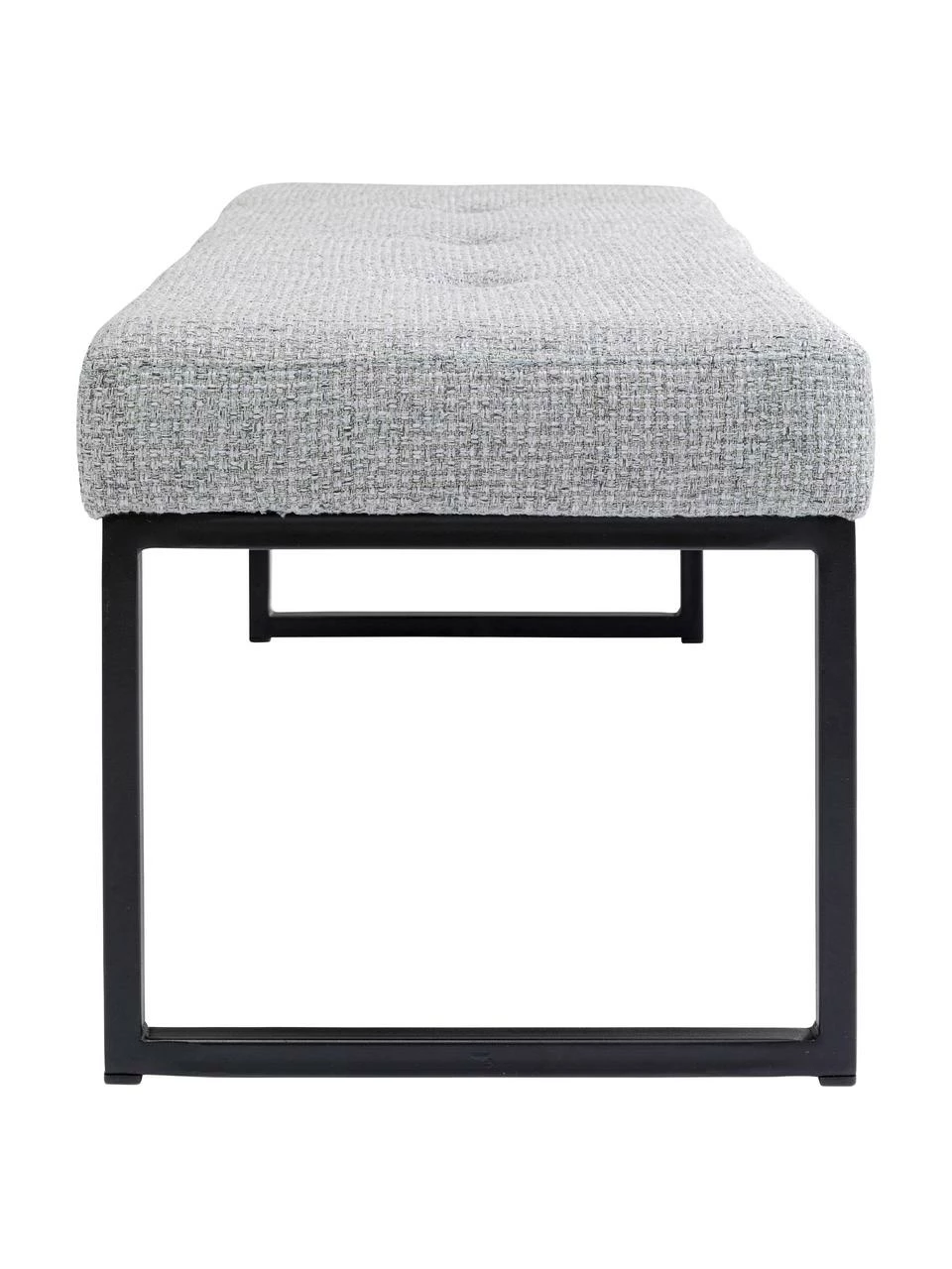 Kare Design Banquette rembourrée blanche Smart Dolce, larg. 90 x haut. 40 cm 7 Kare Design Banquette rembourrée blanche Smart Dolce, larg. 90 x haut. 40 cm – Image 5