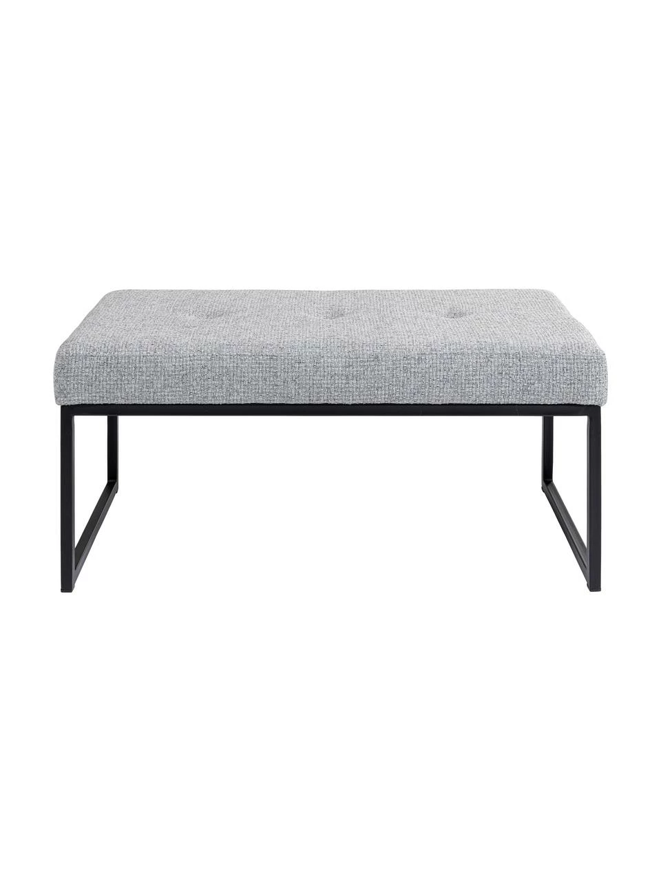Kare Design Banquette rembourrée blanche Smart Dolce, larg. 90 x haut. 40 cm 3 Kare Design Banquette rembourrée blanche Smart Dolce, larg. 90 x haut. 40 cm