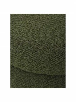 Westwing Collection Banquette tissu bouclé vert Alto, larg. 110 x haut. 47 cm -Salle à manger Soldes Banquette tissu boucle vert Alto 5