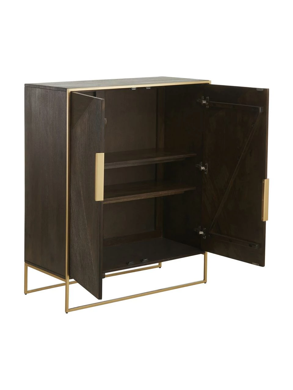 Westwing Collection Buffet bois massif Harry, larg. 100 x haut. 120 cm 8 Westwing Collection Buffet bois massif Harry, larg. 100 x haut. 120 cm – Image 6