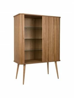 Zuiver Buffet haut design rétro Barbier, larg. 100 x haut. 140 cm -Salle à manger Soldes Buffet haut design retro Barbier 4