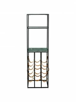 Dutchbone Casier à vin en marbre pour 9 bouteilles Mil, larg. 36 x haut. 126 cm -Salle à manger Soldes Casier a vin en marbre pour 9 bouteilles Mil 4