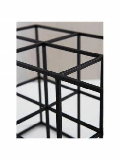 Casier à vin pour 9 bouteilles métal Vinnie, larg. 37 x haut. 37 cmSeulement 1 produit disponible -Salle à manger Soldes Casier a vin pour 9 bouteilles metal Vinnie 3