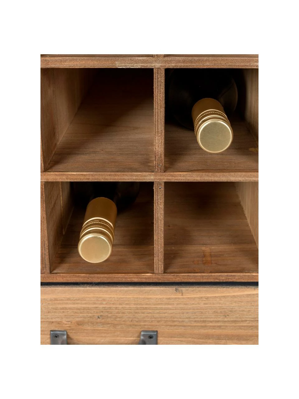 Casier à vin style industriel pour 15 bouteilles Edgar, larg. 56 x haut. 113 cmDisponibilité limitée 7 Casier à vin style industriel pour 15 bouteilles Edgar, larg. 56 x haut. 113 cmDisponibilité limitée – Image 6