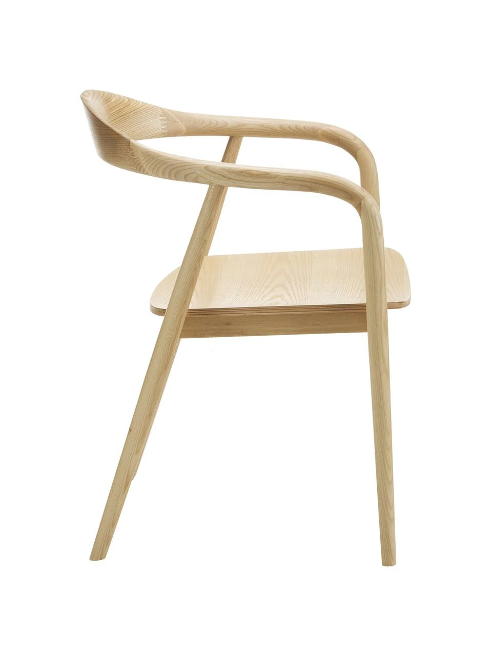 Westwing Collection Chaise à accoudoirs bois massif Angelina, larg. 57 x prof. 57 cm 8 Westwing Collection Chaise à accoudoirs bois massif Angelina, larg. 57 x prof. 57 cm – Image 6