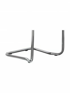 Zuiver Chaise cantilever noire Ridge Kink Chair, larg. 48 x prof. 48 cm -Salle à manger Soldes Chaise cantilever noire Ridge Kink Chair 3