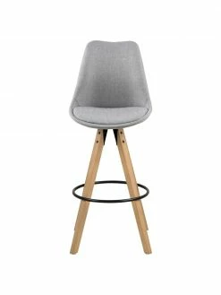 Chaise de bar Dima Textile, 2 pièces, larg. 49 x haut. 112 cm -Salle à manger Soldes Chaise de bar Dima Textile 2 pieces 2