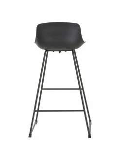 Chaise de bar en cuir synthétique Tina, 2 pièces, larg. 49 x haut. 94 cm -Salle à manger Soldes Chaise de bar en cuir synthetique Tina 2 pieces 5