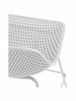 Chaise de bar en métal blanc Quinby, larg. 48 x haut. 107 cmSeulement 1 produit disponible -Salle à manger Soldes Chaise de bar en metal blanc Quinby 5
