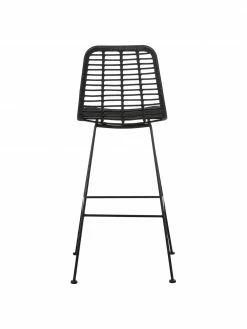 Westwing Collection Chaise de bar polyrotin Costa, larg. 56 x haut. 110 cm 13 Westwing Collection Chaise de bar polyrotin Costa, larg. 56 x haut. 110 cm -Salle à manger Soldes Chaise de bar polyrotin Costa 11