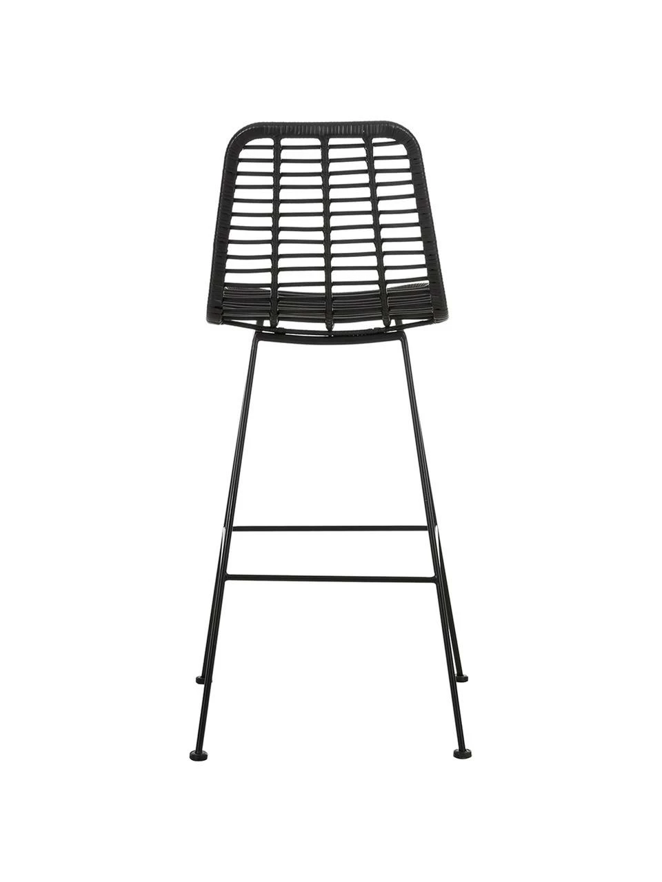 Westwing Collection Chaise de bar polyrotin Costa, larg. 56 x haut. 110 cm 8 Westwing Collection Chaise de bar polyrotin Costa, larg. 56 x haut. 110 cm – Image 6