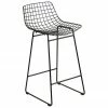 HKliving Chaise de comptoir design métal Wire, larg. 47 x haut. 89 cm 2 HKliving Chaise de comptoir design métal Wire, larg. 47 x haut. 89 cm -Salle à manger Soldes Chaise de comptoir design metal Wire