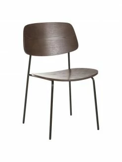 Westwing Collection Chaise en bois Nadja, 2 pièces, larg. 50 x prof. 53cm