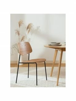 Westwing Collection Chaise en bois Nadja, 2 pièces, larg. 50 x prof. 53cm -Salle à manger Soldes Chaise en bois Nadja 2 pieces 8