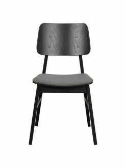 Rowico Chaise en bois avec assise rembourrée Nagano, 2 pièces, larg. 50 x prof. 51 cm -Salle à manger Soldes Chaise en bois avec assise rembourree Nagano 2 pieces 9