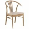 Chaise en bois avec cannage York, larg. 54 x prof. 54 cm