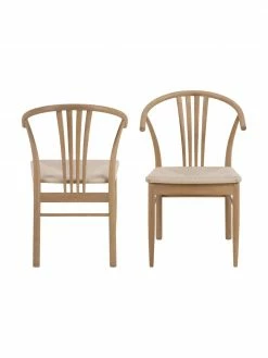 Chaise en bois avec cannage York, larg. 54 x prof. 54 cm -Salle à manger Soldes Chaise en bois avec cannage York 3