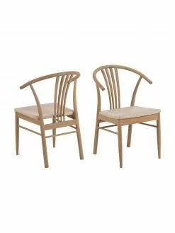 Chaise en bois avec cannage York, larg. 54 x prof. 54 cm -Salle à manger Soldes Chaise en bois avec cannage York 5