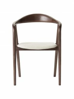 Westwing Collection Chaise en bois avec coussin d'assise Angelina, larg. 57 x haut. 80 cm 12 Westwing Collection Chaise en bois avec coussin d'assise Angelina, larg. 57 x haut. 80 cm -Salle à manger Soldes Chaise en bois avec coussin dassise Angelina 16