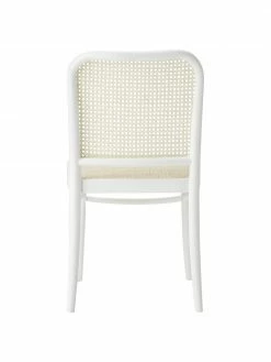 Westwing Collection Chaise en cannage Franz, larg. 48 x haut. 89 cm -Salle à manger Soldes Chaise en cannage Franz 5