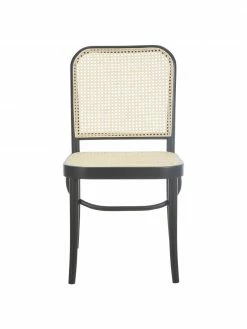 Westwing Collection Chaise en cannage Franz, larg. 48 x haut. 89 cm -Salle à manger Soldes Chaise en cannage Franz 9