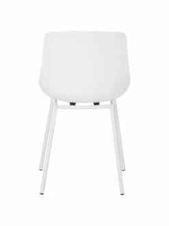 Westwing Collection Chaise moderne blanche Joe, 2 pièces, larg. 46 x prof. 53 cm -Salle à manger Soldes Chaise moderne blanche Joe 2 pieces 5