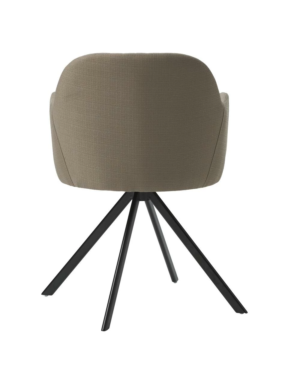 Westwing Collection Chaise pivotante à accoudoirs rembourrée Lola, larg. 58 x prof. 53 cm 7 Westwing Collection Chaise pivotante à accoudoirs rembourrée Lola, larg. 58 x prof. 53 cm – Image 5