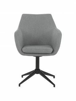 Chaise pivotante avec accoudoirs Nora, larg. 58 x prof. 57 cm -Salle à manger Soldes Chaise pivotante avec accoudoirs Nora 3