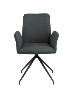 Chaise pivotante rembourrée Naya, larg. 59 x prof. 59 cm 11 Chaise pivotante rembourrée Naya, larg. 59 x prof. 59 cm -Salle à manger Soldes Chaise pivotante rembourree Naya 3