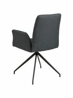 Chaise pivotante rembourrée Naya, larg. 59 x prof. 59 cm 12 Chaise pivotante rembourrée Naya, larg. 59 x prof. 59 cm -Salle à manger Soldes Chaise pivotante rembourree Naya 4
