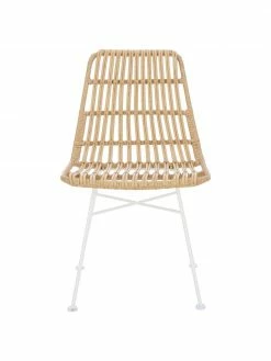 Westwing Collection Chaise polyrotin Costa, 2 pièces, larg. 47 x prof. 61 cm -Salle à manger Soldes Chaise polyrotin Costa 2 pieces 10