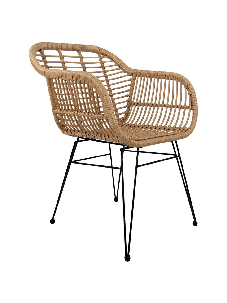 Westwing Collection Chaise polyrotin Costa, 2 pièces, larg. 59 x prof. 58 cm 7 Westwing Collection Chaise polyrotin Costa, 2 pièces, larg. 59 x prof. 58 cm – Image 5