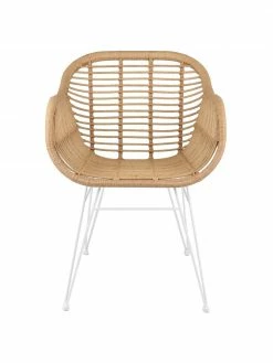 Westwing Collection Chaise polyrotin Costa, 2 pièces, larg. 59 x prof. 58 cm -Salle à manger Soldes Chaise polyrotin Costa 2 pieces 22