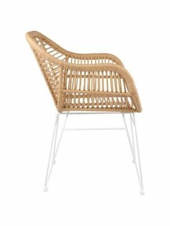 Westwing Collection Chaise polyrotin Costa, 2 pièces, larg. 59 x prof. 58 cm -Salle à manger Soldes Chaise polyrotin Costa 2 pieces 23