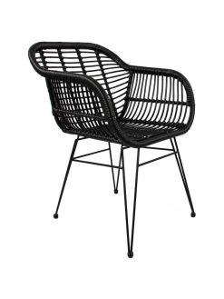 Westwing Collection Chaise polyrotin Costa, 2&nbsp;pi&egrave;ces, larg. 59 x prof. 58 cm -Salle à manger Soldes Chaise polyrotin Costa 2 pieces 34