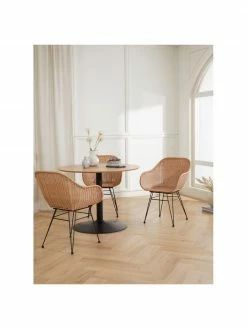 Westwing Collection Chaise polyrotin Costa, 2 pièces, larg. 57 x prof. 58 cm 10 Westwing Collection Chaise polyrotin Costa, 2 pièces, larg. 57 x prof. 58 cm -Salle à manger Soldes Chaise polyrotin Costa 2 pieces 38