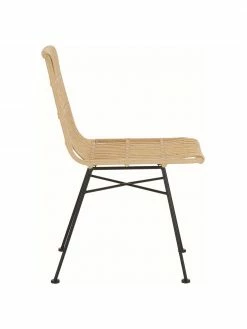 Westwing Collection Chaise polyrotin Costa, 2 pièces, larg. 47 x prof. 61 cm -Salle à manger Soldes Chaise polyrotin Costa 2 pieces 5