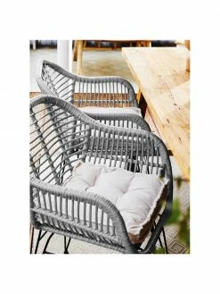 Westwing Collection Chaise polyrotin Costa, 2 pièces, larg. 59 x prof. 58 cm 10 Westwing Collection Chaise polyrotin Costa, 2 pièces, larg. 59 x prof. 58 cm -Salle à manger Soldes Chaise polyrotin Costa 2 pieces 50