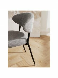 Westwing Collection Chaise rembourrée Adele, 2 pièces, larg. 54 x prof. 57 cm -Salle à manger Soldes Chaise rembourree Adele 2 pieces 2