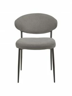 Westwing Collection Chaise rembourrée Adele, 2 pièces, larg. 54 x prof. 57 cm -Salle à manger Soldes Chaise rembourree Adele 2 pieces 4