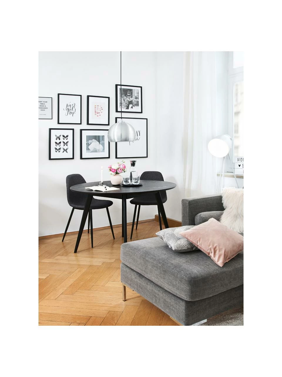 Westwing Collection Chaise rembourrée Karla, 2 pièces, larg. 44 x prof. 53 cm 4 Westwing Collection Chaise rembourrée Karla, 2 pièces, larg. 44 x prof. 53 cm – Image 2